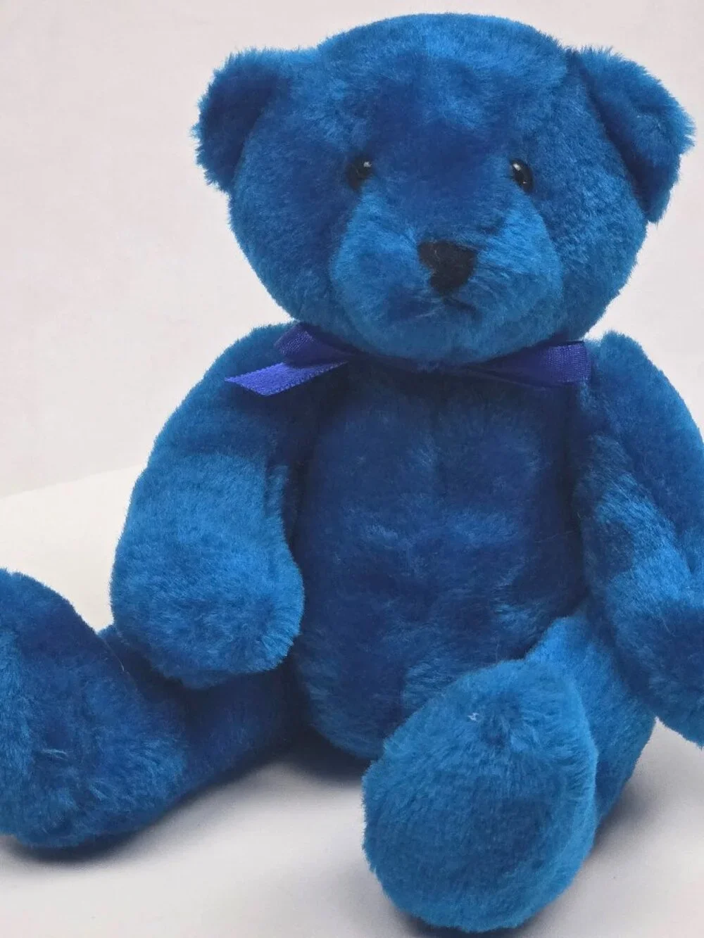 Blue Teddy Bear Plush Stuffed Animal 9